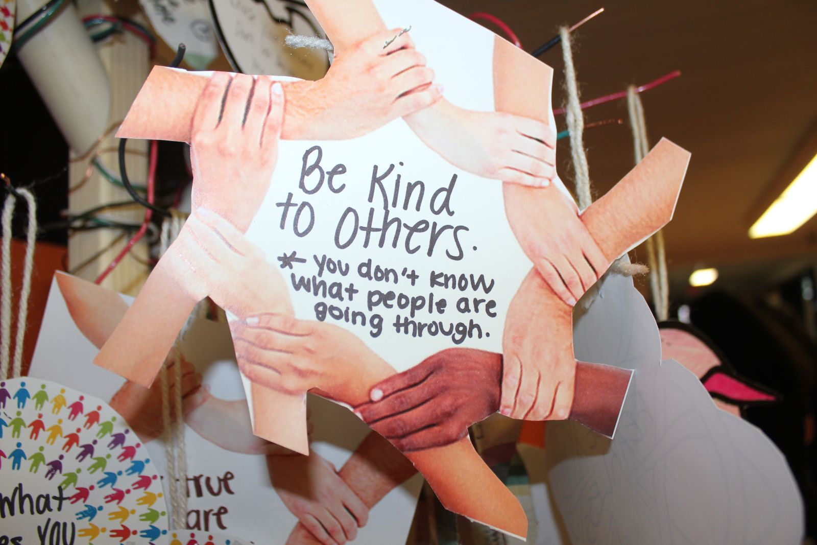 Be kind to others. You don't know what people are going through.